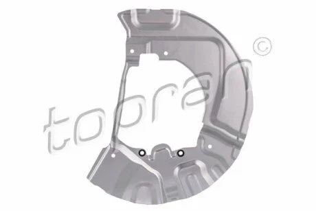 Захист гальмівного диска передн BMW 5 (E60), 5 (E61) 2.0-5.0 12.01-12.10 TOPRAN / HANS PRIES 503008