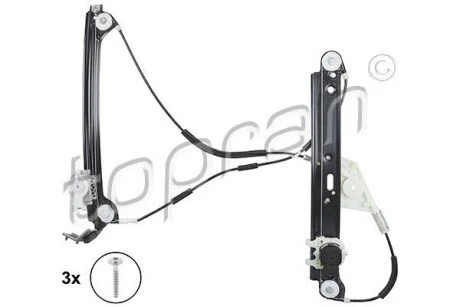Window Regulator TOPRAN / HANS PRIES 504270