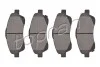 Колодки тормозные (передние) Toyota Avensis 03-08/Corolla Verso 04-09 TOPRAN / HANS PRIES 600599 (фото 1)