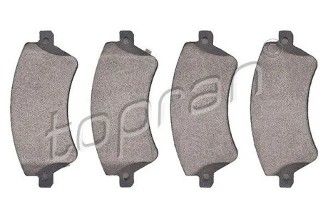 Колодки гальмівні (передні) Toyota Corolla 01-14 TOPRAN / HANS PRIES 600606 (фото 1)