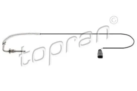 Sensor, exhaust gas temperature TOPRAN / HANS PRIES 638595