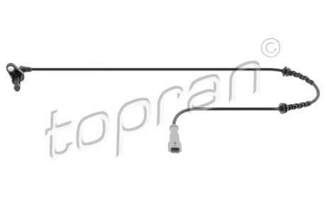 Sensor, wheel speed TOPRAN / HANS PRIES 638666