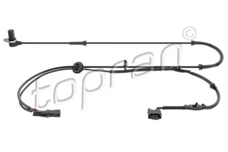 Sensor, wheel speed TOPRAN / HANS PRIES 638672