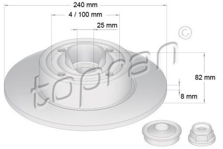 HANS PRIES TOPRAN / HANS PRIES 700650