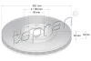 Диск гальмівний (передній) Citroen C4/Peugeot 208/308 1.0-2.0 04- (302x26) PRO 722835