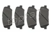 Колодки гальмівні (передні) Hyundai i30 11-/Veloster 12-17/Kia Ceed/Pro Ceed 12-/Cerato 13- 821266