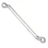 Ключ накидний, вигнутий, двосторонній, : 8 10мм, довжина: 182 мм, кут: 75°