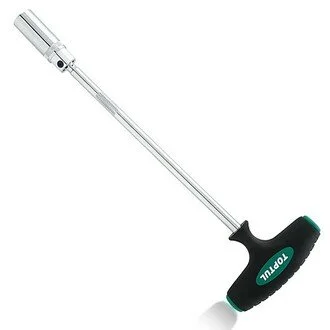 Т-обр магнітний свічковий ключ 16мм L350мм Toptul CTFB1635 (фото 1)