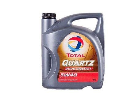 Моторное масло Quartz 9000 Energy 5W-40 синтетическое 5 л TOTAL 156812 (фото 1)