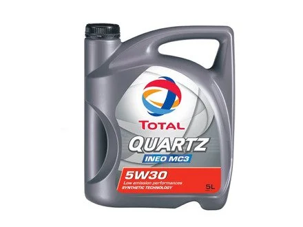 Моторное масло Quartz Ineo MC3 5W-30 синтетическое 5 л TOTAL 157103
