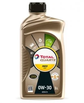 Моторное масло Quartz Ineo First 0W-30 синтетическое 1 л TOTAL 183103