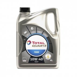 Моторна олія Quartz 7000 10W-40, 4л TOTAL 201523 (фото 1)