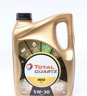 Масло моторное синтетическое "QUARTZ INEO ECS 5W-30", 4л TOTAL 213685