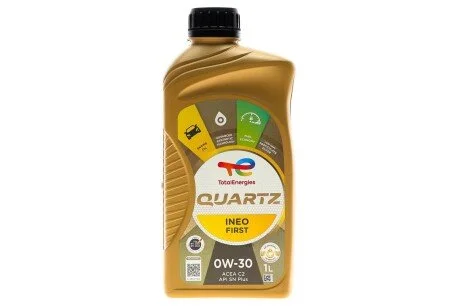 Масло моторное синтетическоеTotal "Quartz Ineo First 0W-30", 1л (214179) TOTAL 213830