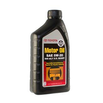 Моторна олія / Lexus / SN 5W-20 напівсинтетична 1 л TOYOTA 002791qt20 (фото 1)