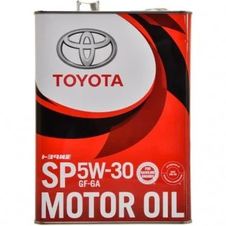 Моторна олива 5w-30 sp / gf-6a, 4л. TOYOTA 0888013705 (фото 1)