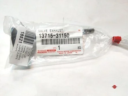 Клапан выпускной TOYOTA 1371531150