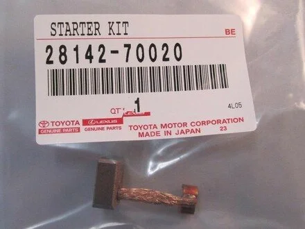 Щетки стартера TOYOTA 2814270020