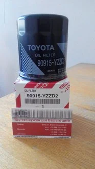 ФИЛЬТР МАСЛЯНЫЙ CAMRY 3.0 -01/COROLLA 1.4D-4D 04-/ AURIS 1.4D-4D/2. TOYOTA 90915-YZZD2