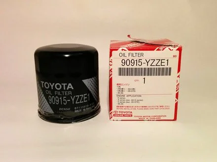 ФИЛЬТР МАСЛЯНЫЙ COROLLA/CAMRY/CARINA (кроме V6) 86- TOYOTA 90915-YZZE1