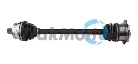 AUDI піввісь з ABS L=629mm 38 зуб. A4 B6 Avant (8E5) 2.5 TDI 01-02, A4 B7 Avant 2.5 TDI 04-06 TRAKMOTIVE 30-0038