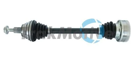 AUDI піввісь лів L=520mm 36 зуб. A3 (8P1) 1.9 TDI 03-10, SEAT ALTEA (5P1) 1.9 TDI 04-, SKODA OCTAVIA II (1Z3) 2.0 TDI 10-13, VW GOLF VI (5K1) 1.6 TDI 09-12 TRAKMOTIVE 30-0099 (фото 1)