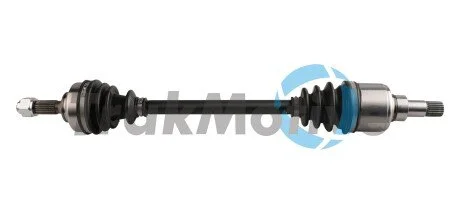 CITROEN Полуось лів. L=636,5mm, 21/22 зуб. C3 I 1.6 16V 02-10, PEUGEOT 1007 1.6 16V 05- TRAKMOTIVE 30-0205