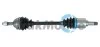TRAKMOTIVE CITROEN піввісь лів L=615mm L2=652mm 21/22 зуб. AX (ZA-_) 10 86-98, SAXO 1.1 X, SX 96-03, PEUGEOT 106 I 1.1 91-96 30-0254