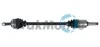 TRAKMOTIVE CITROEN піввісь прав з ABS L=841mm 21/22 зуб. SAXO 1.1 X, SX 96-03, PEUGEOT 106 II 1.5 D 96-01 30-0272