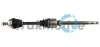 TRAKMOTIVE CITROEN Полуось прав. L=997,5mm 27/37 зуб. C8 2.0 HDi 06-, PEUGEOT 807 2.0 HDi 06- 30-0304
