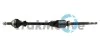 FIAT піввісь прав. з ABS L=1081mm 28/37 зуб. Ducato 94-, CITROEN JUMPER 1.9 TD 94-02, PEUGEOT BOXER 2.5 D 94-02 TRAKMOTIVE 30-0310 (фото 1)