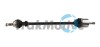 CITROEN Полуось прав. L=1067mm 28/25 зуб. C25 2.0 91-94, PEUGEOT J5 1.9 D 90-94, FIAT DUCATO 2.5 TD 90-94 TRAKMOTIVE 30-0323 (фото 1)