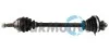 TRAKMOTIVE DACIA піввісь лів. L=677,5mm 23 зуб. LOGAN (LS_) 1.5 dCi 05-, LOGAN MCV (KS_) 1.5 dCi 07-, RENAULT 30-0332