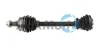 TRAKMOTIVE FIAT Полуось лів. L=525mm 22 зуб. 500 1.2 LPG 10-, FORD KA (RU8) 1.2 08-16 30-0360
