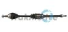TRAKMOTIVE FORD піввісь прав L=913,5mm 25/23 зуб Fusion, Fiesta 01- 30-0396