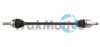 TRAKMOTIVE NISSAN Напіввісь перед. права ALMERA II (N16) 1.5 02-06 30-0484