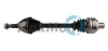 TRAKMOTIVE OPEL Полуось правая L=598, L=638, 33/34 зуб. ASTRA H (A04) 1.9 CDTI 16V 04-10, ZAFIRA / ZAFIRA FAMILY B (A05) 2.0 05-10 30-0489