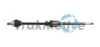 TRAKMOTIVE RENAULT Полуось MASTER 2.5D 98-00 прав. 30-0497