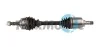 TRAKMOTIVE OPEL піввісь лів з ABS L=580mm 22/22 зуб. Combo 01-, Corsa C 00- 30-0528