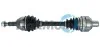 TRAKMOTIVE OPEL піввісь права L=558mm 33/34 зуб. Astra H, Zafira B, 1,7CDTI 30-0545