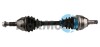 TRAKMOTIVE OPEL Полуось лів. L=587mm 33/22 зуб. ASTRA H (A04) 1.8 06-10, ZAFIRA / ZAFIRA FAMILY B 1.8 13-15 30-0548