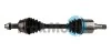 TRAKMOTIVE OPEL Полуось лів. L=572mm 33/25 зуб. ASTRA H GTC (A04) 1.7 CDTi 05-10 30-0566