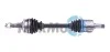 TRAKMOTIVE OPEL Полуось лів. L=590mm 22/22 зуб. ABS 29 зуб. MERIVA A (X03) 1.7 DTI 03-10 30-0574