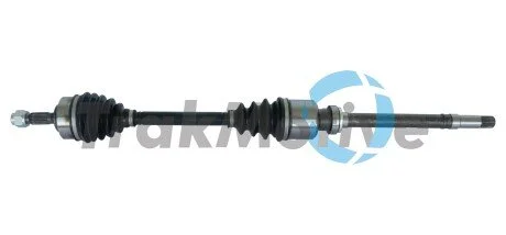 PEUGEOT піввісь права L=880,5mm 21/22 зуб. 206 1.1/1.6 98- TRAKMOTIVE 30-0584