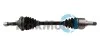 TRAKMOTIVE PEUGEOT Полуось лів.с ABS L=596mm L2=636mm 21/24 зуб. 206 (2A/C) 1.9 D 98-01 30-0591