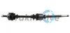 TRAKMOTIVE PEUGEOT Полуось прав. с ABS L=890mm 21/24 зуб. 206 (2A/C) 1.9 D 98-01 30-0592
