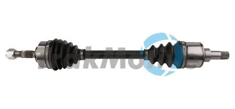 PEUGEOT Полуось левая L=610mm, L2=650mm 21/22 зуб. 306 Break 1.4 97-02 TRAKMOTIVE 30-0651