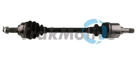 PEUGEOT піввісь лів. L=666mm 28/24 зуб 407/Expert, CITROEN Jumpy 1,6HDI/2,0i 07- TRAKMOTIVE 30-0669