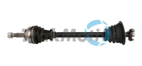 RENAULT піввісь лів. L=624mm 21/26 зуб. CLIO II 1.2 98-10, CLIO II 1.4 00-08, KANGOO 1.5 dCi 01-, KANGOO 1.9 dTi 00- TRAKMOTIVE 30-0696
