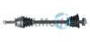 TRAKMOTIVE RENAULT піввісь лів.L=629mm 21 зуб. CLIO II 1.2 98-10, CLIO II 1.5 dCi  01-03, KANGOO Express 1.5 dCi 01-, TWINGO I (C06_) 1.2 96-07 30-0795